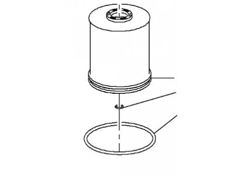 ORYGINALNY FILTR PALIWA OPEL